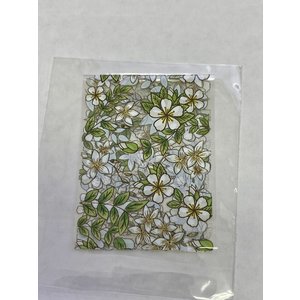 Nail Art Flower Foil Sheet (#22)