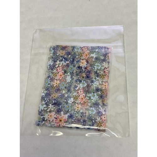 Nail Art Flower Foil Sheet (#24) Nail Art Flower Foil Sheet (#24)