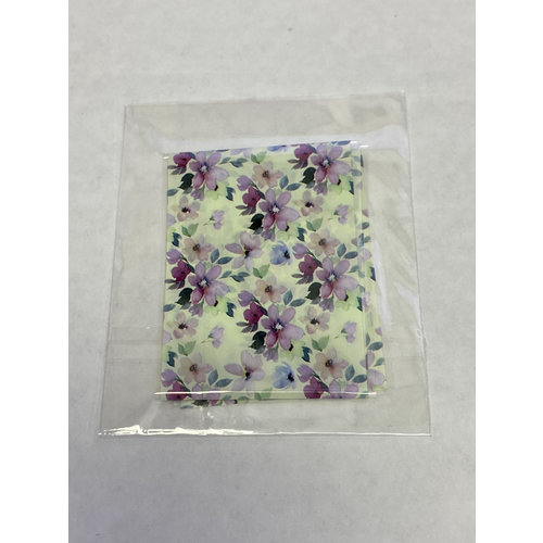 Nail Art Flower Foil Sheet (#26) Nail Art Flower Foil Sheet (#26)