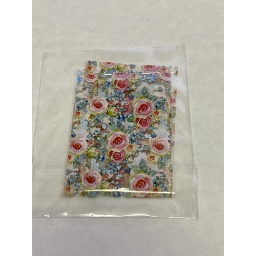 Nail Art Flower Foil Sheet (#28)