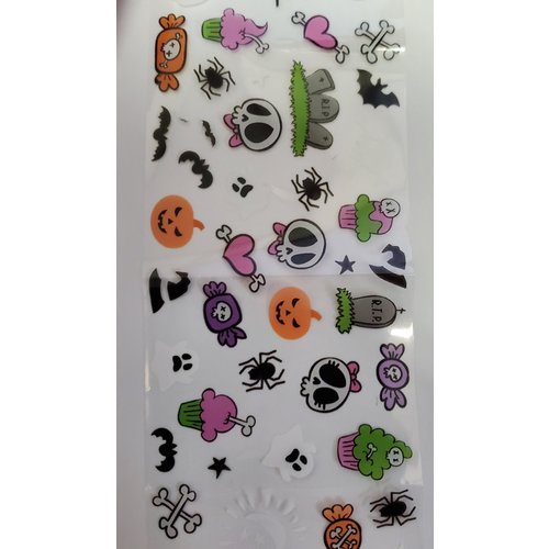 Nail Art Halloween foil 9 Nail Art Halloween foil 9