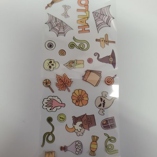 Nail Art Halloween foil 1 Nail Art Halloween foil 1