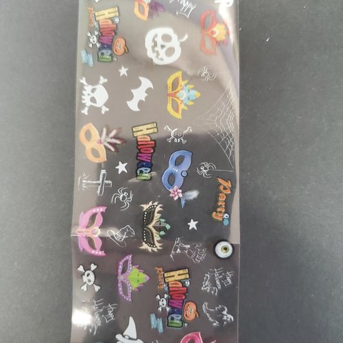 Nail Art Halloween foil 6 Nail Art Halloween foil 6