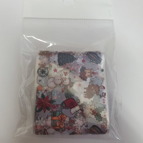 Nail Art XL Christmas foil 4 Nail Art XL Christmas foil 4
