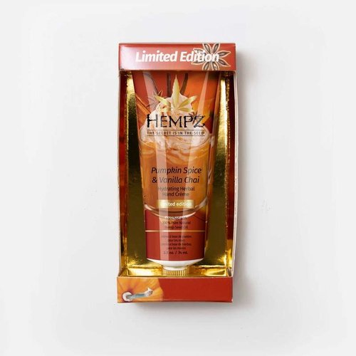 Hempz Hempz Pumpkin Spice Vanilla Chai Hand Cream 74ml Hempz Hempz Pumpkin Spice Vanilla Chai Hand Cream 74ml