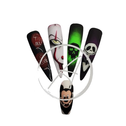 Atlantic Nail Supply Halloween Nail Art Class 2021 Atlantic Nail Supply Halloween Nail Art Class 2021