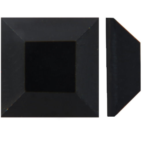 Preciosa Preciosa Square Jet 3mm 3 Piece Preciosa Preciosa Square Jet 3mm 3 Piece