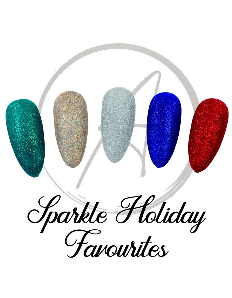 Absolute Gel System Absolute Sparkle Holiday Favorites (5 colors)