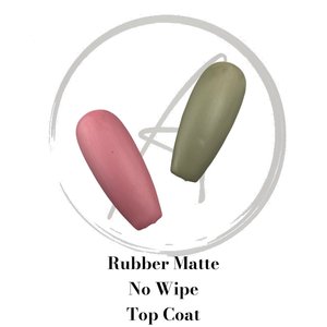 Absolute Gel System Absolute Rubber Matte Top Coat (No Wipe) 15ml