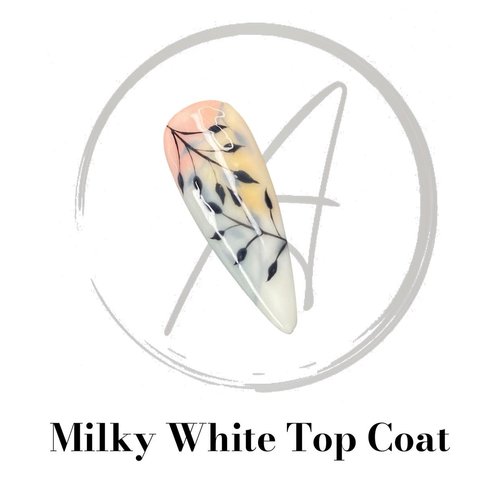 Absolute Gel System Absolute Milky White Top Coat (No Wipe) 15ml Absolute Gel System Absolute Milky White Top Coat (No Wipe) 15ml