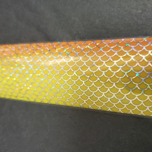 Nail Art XL Foil Holo Mermaid -orange/yellow Nail Art XL Foil Holo Mermaid -orange/yellow