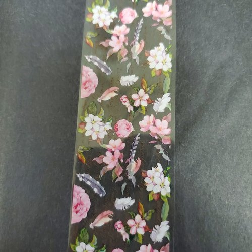 Nail Art XL Floral & Feathers Foil Nail Art XL Floral & Feathers Foil