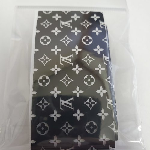 Nail Art XL LV Foil Black/Clear Nail Art XL LV Foil Black/Clear