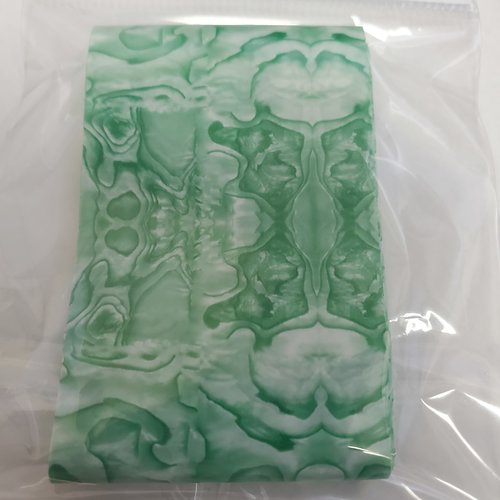 Nail Art XLMarble Foil Green