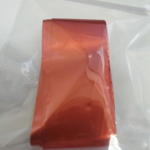 Nail Art Red Copper Foil