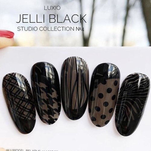 Akzentz Professional Luxio Jelli Black 15ml Akzentz Professional Luxio Jelli Black 15ml