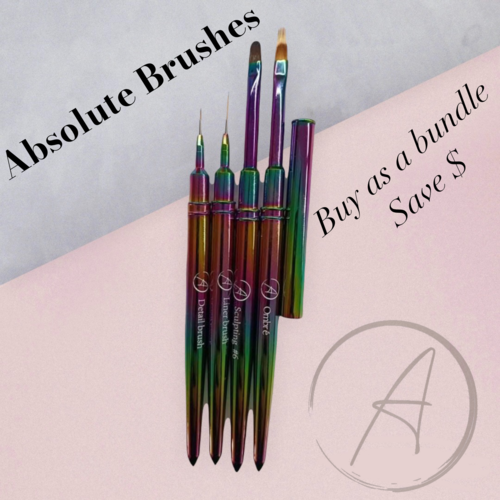 Absolute Gel System Absolute Beginner Brush Set (4) Absolute Gel System Absolute Beginner Brush Set (4)
