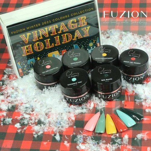 Fuzion Fuzion Colourz Winter 2021 Vintage Holiday Collection Fuzion Fuzion Colourz Winter 2021 Vintage Holiday Collection