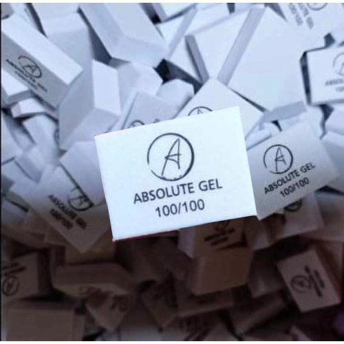 Absolute Gel System Absolute Buffer White 100/100 (1 pc) Absolute Gel System Absolute Buffer White 100/100 (1 pc)