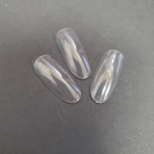 wholesale Nail Art tips - Clear Round (Size 3) wholesale Nail Art tips - Clear Round (Size 3)