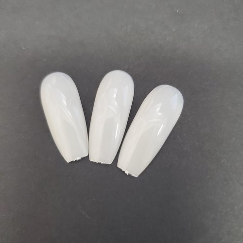 wholesale Nail Art tips - Beige Ballerina (Size 4)