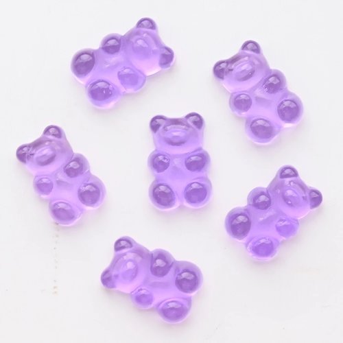 Purple Gummi Bear 2pk