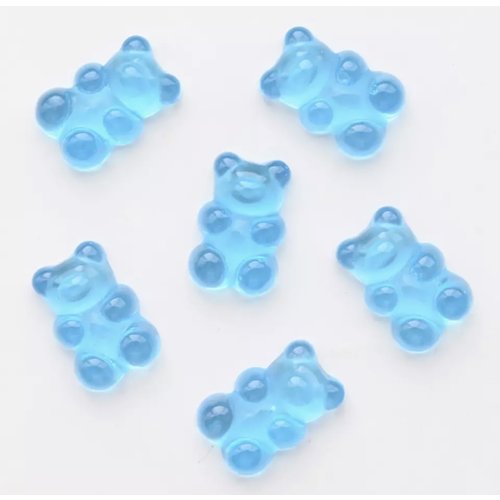 Blue Gummi Bear 2pk