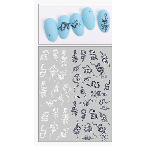 Nail Art Snake stickers 1076 Nail Art Snake stickers 1076