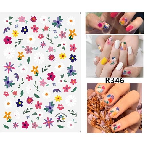 Nail Art flower stickers R346 Nail Art flower stickers R346