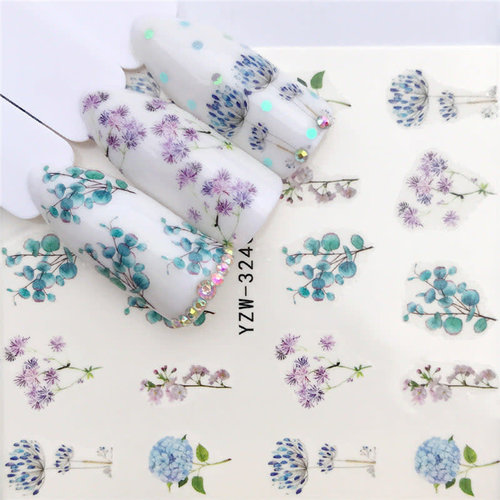 Nail Art Flower Water Decal YZW- 3240 Nail Art Flower Water Decal YZW- 3240