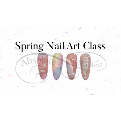 Absolute Gel System (App) Spring Nail Art Class with Tonya