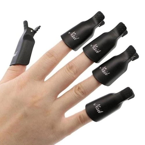 Atlantic Nail Supply Soak Off Clips - Black