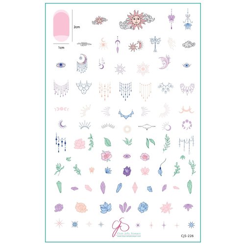 Clear Jelly Stamper Canada A-Mystic-Mazing (CjS-226) Steel Nail Art Stamping Plate (14cm x 9cm) Clear Jelly Stamper Canada A-Mystic-Mazing (CjS-226) Steel Nail Art Stamping Plate (14cm x 9cm)