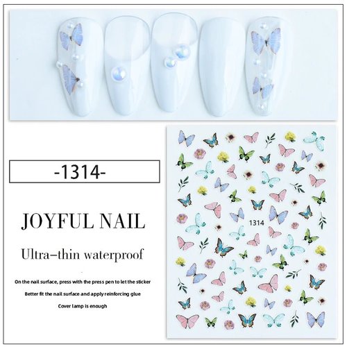 Nail Art Butterfly stickers 1314 Nail Art Butterfly stickers 1314