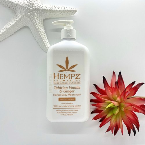 Hempz Hempz Tahitian Vanilla & Ginger 500ml Moisturizer Hempz Hempz Tahitian Vanilla & Ginger 500ml Moisturizer