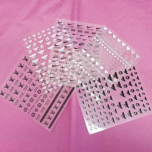 Nail Art Designer Stickers #2 5PK Nail Art Designer Stickers #2 5PK