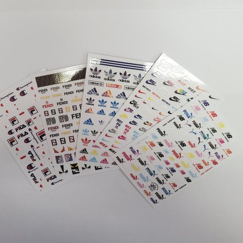 Nail Art Designer Stickers #6 5PK Nail Art Designer Stickers #6 5PK