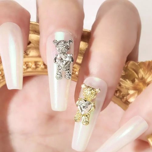 Absolute Gel System 3D Teddy Bear alloy 2pcs Absolute Gel System 3D Teddy Bear alloy 2pcs