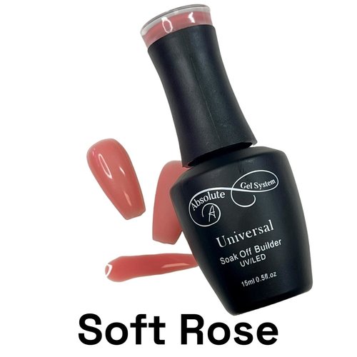 Absolute Gel System Absolute Soft Rose Universal Builder (15ml) Absolute Gel System Absolute Soft Rose Universal Builder (15ml)