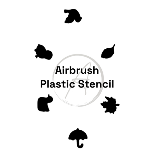 Atlantic Nail Supply Plastic Stencil #8 (6 Designs, 1 Sheet) Atlantic Nail Supply Plastic Stencil #8 (6 Designs, 1 Sheet)