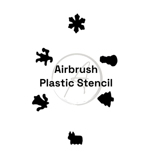 Atlantic Nail Supply Plastic Stencil #10 (6 Designs, 1 Sheet) Atlantic Nail Supply Plastic Stencil #10 (6 Designs, 1 Sheet)