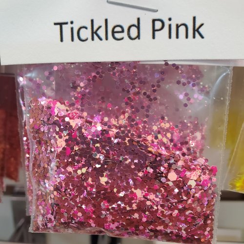 Nail Art Packaged Glitter Tickled Pink Nail Art Packaged Glitter Tickled Pink