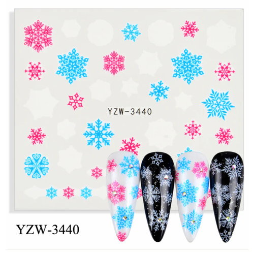Nail Art Water Decal YZW- 3440 Nail Art Water Decal YZW- 3440