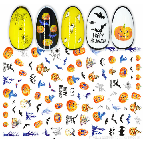 Nail Art halloween 021 Nail Art halloween 021