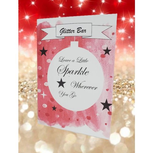 Glitter Bar Christmas Glitter Book (10 glitters) limited edition