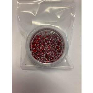Golden Devon Caviar pixie mix silver/red