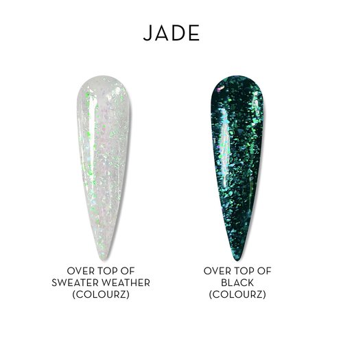 Fuzion Fuzion FX Jade Flakes Shiny Top Coat 15ml Fuzion Fuzion FX Jade Flakes Shiny Top Coat 15ml