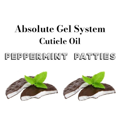 Absolute Gel System Absolute Peppermint Patties Cuticle Oil- 3 ml Bottle Absolute Gel System Absolute Peppermint Patties Cuticle Oil- 3 ml Bottle