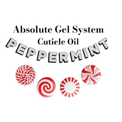 Absolute Gel System Absolute Peppermint Cuticle Oil- 15 ml Absolute Gel System Absolute Peppermint Cuticle Oil- 15 ml