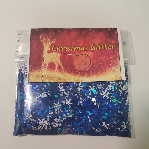 Nail Art Packaged Glitter Christmas Glitter (Large) Nail Art Packaged Glitter Christmas Glitter (Large)
